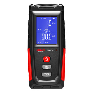 Detector de Radiación Electromagnética Delixi DLY-1701, Medidor de Campo Eléctrico y Magnético Portátil con Alarma Luminosa para Detección de Radiación - Product Image 2