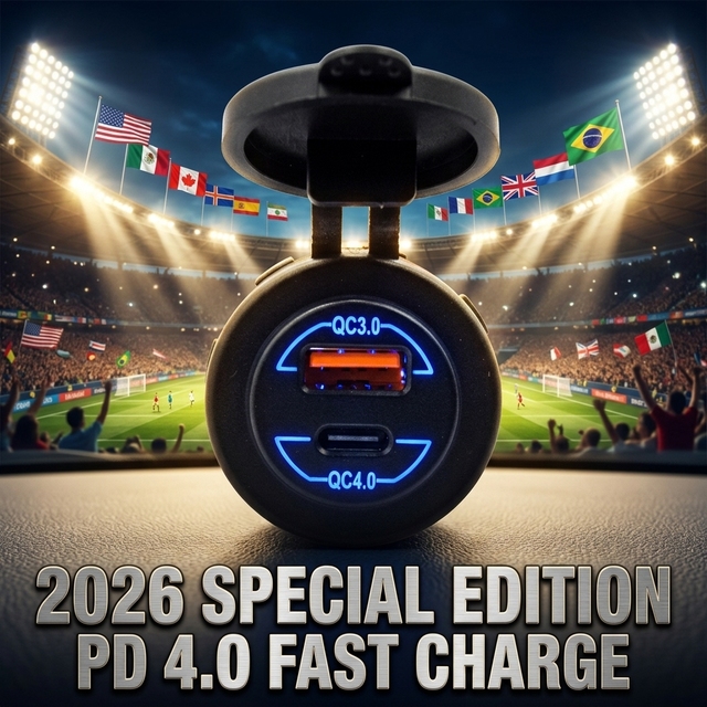 Car Charger Fast Charging 96W Quick Charge PD 4.0 & QC 3.0 Quick Charge USB Car Charger 12V Car USB Outlet