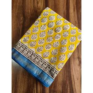 Tissu imprimé en coton doux de qualité d'exportation indienne de qualité supérieure facile à coudre pour les robes, les chemises et les couettes. - Product Image 3