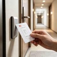 Tarjeta de Hotel Personalizada, Impermeable, de PVC, sin Contacto, con Chip RFID y NFC de 13.56MHz, para Tarjetas de Negocios y Membresía