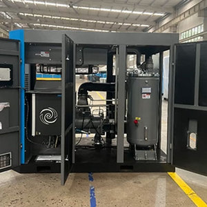Compresor Industrial de Dos Etapas de 150 HP y 110 KW de Ahorro Energético, Compresor de Aire Industrial de 8 Bares de Borin - Product Image 4