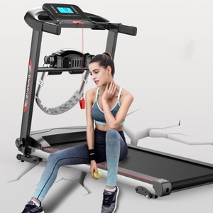 Caminadora Eléctrica Plegable Multifuncional Silenciosa 2026, Inalámbrica, para Ejercicio en Casa, Motor <span class=keywords><strong>de</strong></span> 2HP, 1-12km/h, Pantalla Digital - Product Image 3