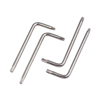 Clé Torx de sécurité en acier allié nickelé, forme étoile, anti-vol, tournevis T6 T8 T10 T15 T20 T25 T30