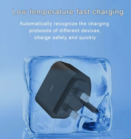Chargeur rapide USB C GaN 45W, prise UK, PD PPS 5.0A, adaptateur de charge murale super rapide pour téléphone Samsung, certifié CE UKCA RoHS, OEM