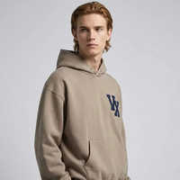 Sweat-shirt haut de gamme avec impression et broderie de logo personnalisés, tissu en coton pur, design minimaliste moderne