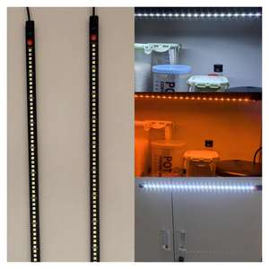 Lampe de camping à LED bicolore DC10-16V avec bouton d'interrupteur intégré Lumière <span class=keywords><strong>rigide</strong></span> IP65 pour camping-car, caravane, tente et auvent. - Product Image 5