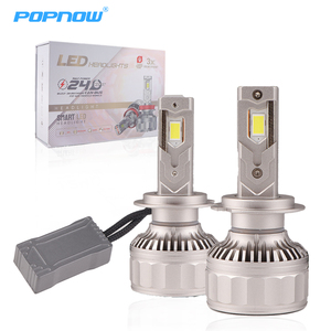 Tres tubos de cobre 240W Led bombillas de luz de coche 9005 9006 9012 H1 H3 H7 H11 faros Led para coches - Product Image 2