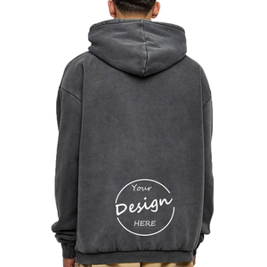 Thiết Kế Mới Tùy Chỉnh Áo Thun Chất Lượng Cao Pháp Terry Áo Nỉ Unisex Người Trẻ Giá Rẻ Bán Buôn Hoodies Cho Nam Giới - Product Image 6