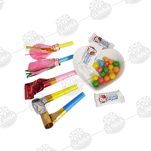 Bonbons durs fruités et sucrés Halal, jouet <span class=keywords><strong>ballon</strong></span> dragon souffleur ludique, bonbons à souffler avec sifflet, approvisionnement direct - Product Image 3