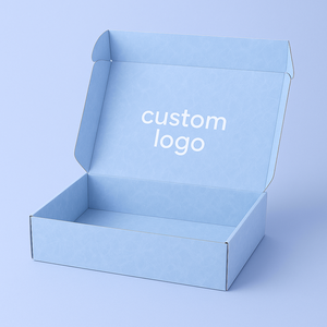 Boîte d'emballage en carton rigide biodégradable écologique avec logo personnalisé, fermeture magnétique, papier UV quadricolore - Product Image 5