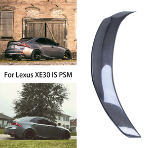 For IS E3 3rd Generation PSM Style Carbon Fiber <b>Rear</b> <b>Spoiler</b> Trunk Wing 2013-2020 - Product Image 2