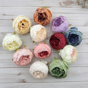 Suministro a granel grandes cabezas de peonía flores artificiales Real Touch boda ramo decoración para evento centro de mesa al por mayor - Product Image 1