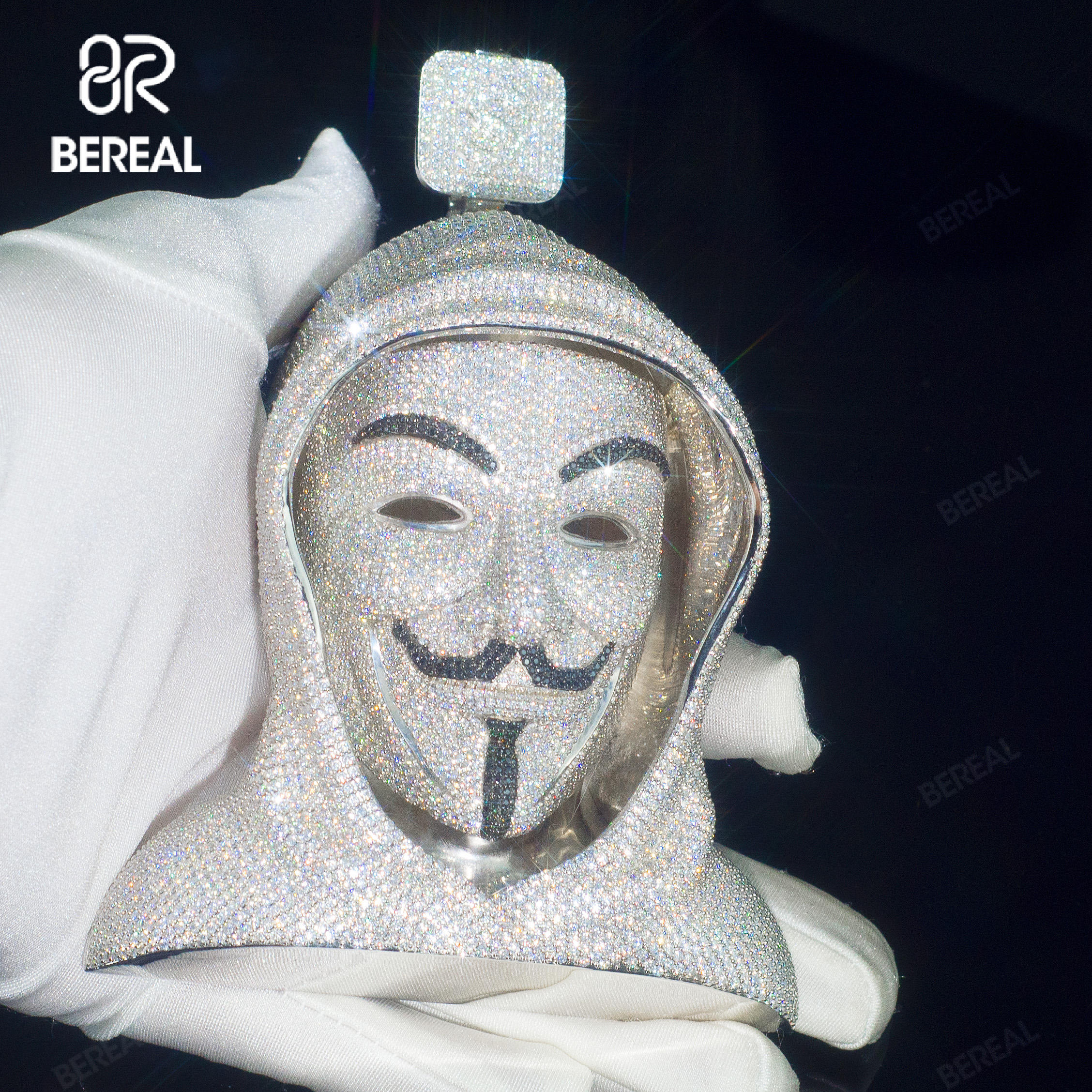 925 Silver + Vvs Moissanite