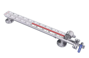 BOY-WR05 из нержавеющей стали, магнитный Уровнемер промышленного класса, высокоточный цифровой магнитный уровнемер с клапаном, гарантия 1 год - Product Image 2