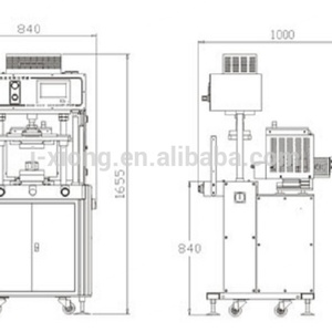 Machine d'injection à basse pression JX-350, nouvelle conception, plastique souple, fabriqué en Chine - Product Image 4