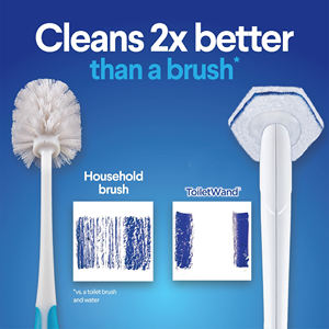 Recarga y émbolo de escobilla de inodoro desechable Trae tu propio juego de escobilla de inodoro desechable líquido de limpieza - Product Image 5