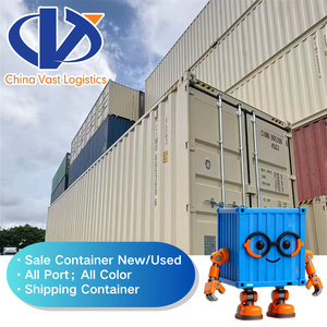 Container Marittimo in Acciaio 40HC Nuovo o Usato, Container per Stoccaggio a Secco 20GP, Noleggio o Vendita, Dimensioni 40 Piedi - Product Image 1