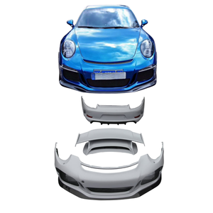 Vente d'usine Kit carrosserie <span class=keywords><strong>Carrera</strong></span> <span class=keywords><strong>911</strong></span> GT3 Pare-chocs avant Pare-chocs arrière Spoiler avec lèvre avant en fibre de carbone Diffuseur arrière - Product Image 1
