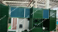 Déshumidificateur à air refroidi pour cabine de peinture marine, équipement de prévention de la rouille pour sablage et revêtement en chantier naval 380V