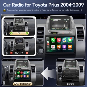 มิเรอร์ลิงก์รถยนต์แบบไร้สายสำหรับรถยนต์โตโยต้าพรีอุส2004-2009รุ่น A - Product Image 2