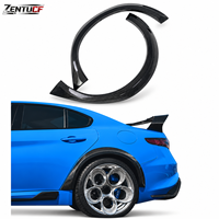 Parafanghi in Fibra di Carbonio Adatti per Alfa Romeo Giulia 952 2017-2023, Parafanghi Posteriori Modificati di Alta Qualità in Fibra di Carbonio