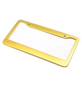 JDMotorsport88, 2 uds., Marcos de matrícula de aluminio para <span class=keywords><strong>coche</strong></span>, cubiertas, soporte, Protector para <span class=keywords><strong>coche</strong></span> de EE. UU. - Product Image 4