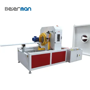 BEIERMAN Powerful Hydraulic Cutting Machine Plastic Lumps Vertical Cutter For PP Pipe
