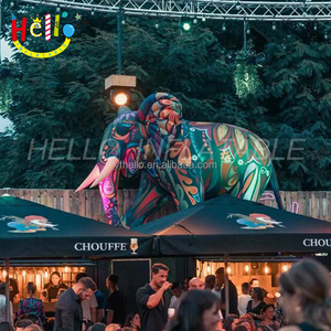 Animaux gonflables publicitaires personnalisés, éléphants gonflables colorés pour les événements festifs - Product Image 6
