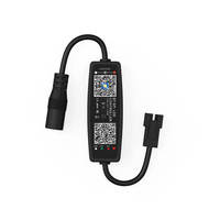 Contrôleur de bande lumineuse LED numérique adressable RGBIC DC5V USB avec contrôle par application SK6812 WS2811 WS2812, contrôleur de musique LED numérique