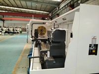 Tour à métaux CNC à lit plat à broche unique horizontale, robuste, CK61100, moteur principal de 15 kW, commande de haute précision, certifié CE pour