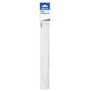 Mengfu M-0081 Righello Pieghevole 30CM in PVC Trasparente Prodotto in Cina per Scuola e Ufficio - Product Image 1
