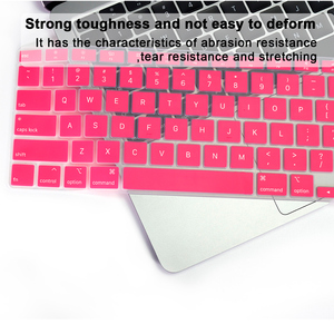 ฝาครอบคีย์บอร์ดซิลิโคนสีปกติสำหรับ macbook air 13 <span class=keywords><strong>M1</strong></span> A2337 2020 ฝาครอบคีย์บอร์ดคอมพิวเตอร์ - Product Image 5