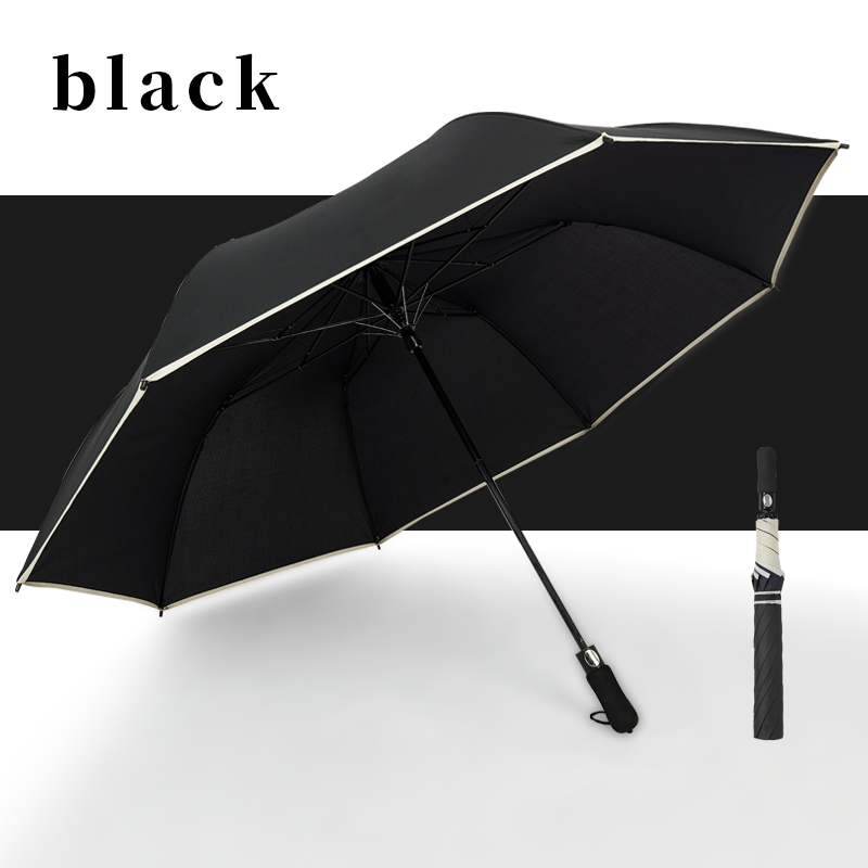 Parapluie double-obsidienne noir