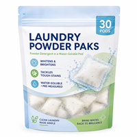 Lessive en poudre écologique pour vêtements, nettoyage en profondeur, blanchit, illumine, élimine les taches tenaces, soluble dans l'eau, naturelle