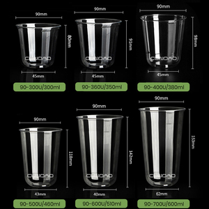 Cundao biểu tượng tùy chỉnh 10 12 14 16 18 20oz vòng dưới rõ ràng ICE COFFEE ly nhựa có nắp đậy - Product Image 5