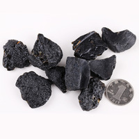Pierres dures de cristal de qualité supérieure, météorite, gravier, noir, à vente, livraison gratuite