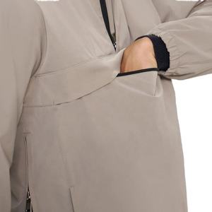 Chaqueta de Hombre de Alta Calidad, Resistente al Agua, con Cierre de Media Cremallera, Solapa y Bolsillo Frontal Grande, Cortavientos - Product Image 6