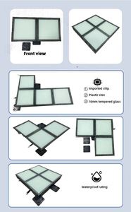 พื้นเต้น LED ลดราคาพิเศษ พร้อมโปรเจคเตอร์พื้น LED สำหรับเกมแบบอินเทอร์แอคทีฟ และซอฟต์แวร์เกมแบบแอคทีฟ - Product Image 5