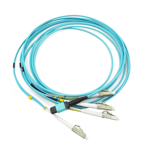 OS2/OM3/OM4 MPO Bundle <span class=keywords><strong>Patch</strong></span> Cordon 12 Noyaux 8 Core MPO-<span class=keywords><strong>LC</strong></span> Cordon de Raccordement En Fiber Optique - Product Image 5