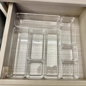Set di Organizzatori per Cassetti Trasparenti di Alta Qualità |   Contenitori Impilabili e Personalizzabili |   Divisori multi-misura per trucchi, cucina e ufficio - Product Image 4
