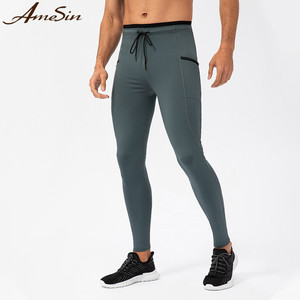 Calidad SPEED up Mens Custom Sublimated Leggings Pantalones <span class=keywords><strong>de</strong></span> <span class=keywords><strong>entrenamiento</strong></span> Medias con logotipo personalizado - Product Image 1