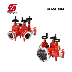 Válvula Divisora de Agua de <span class=keywords><strong>2</strong></span>/<span class=keywords><strong>3</strong></span> Vías Tipo Mariposa/Bola con Acoplamientos de 65mm y 80mm para Equipos y Accesorios Contra Incendios - ¡Venta Caliente! - Product Image 3