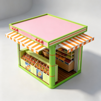 Contenedor Expandible Tipo Casa, Edificio Comercial Personalizado, Oficina, Hotel, Cafetería, Tienda de Té con Leche, Sala de Actividades, Área Escénica
