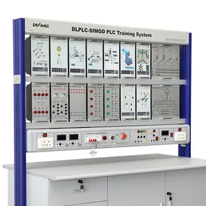 Mesleki eğitim Siemens PLC programlanabilir kumanda eğitim ekipmanları eğitmen hidrolik test tezgahı didaktik