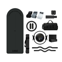 Ensemble d'accessoires de Pilates : Haltères en silicone, poids de cheville, anneau de Pilates pour femmes, kit de puissance Pilates