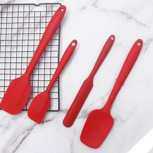 Ensemble d'outils de cuisson en silicone Ustensiles de cuisine antiadhésifs Ensemble de spatules Ustensiles de cuisine en silicone résistant à la chaleur Gadgets - Product Image 4