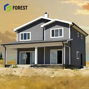 Metal Construction Kit Villas Prefab Building Ready Made Restaurants Villa Hotel Light Steel Villa - Product Image 1