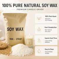 Fabricant Direct – Flocons de Cire de Soja Naturelle Pure, Capacité Mensuelle de 5000 MT, Vente en Gros en Conteneur Complet (FCL)