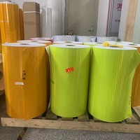Material Reflectante Fluorescente Amarillo Verde de 48 Pulgadas x 150 Pies, Lámina Reflectante, Rollo de Vinilo para Señales de Tráfico