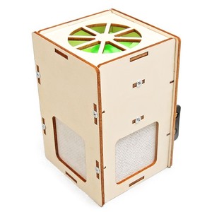 Kit de purificateur d'air DIY en bois OKYN-G5522 STEM pour enfants - Product Image 1